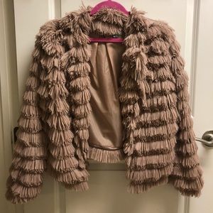 Pink FUR COAT
